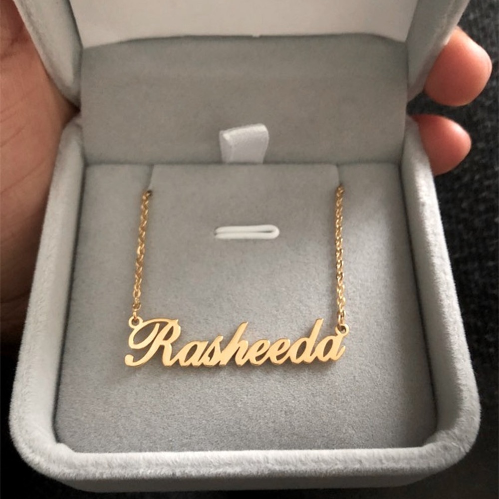 customize your necklace with me: customize your name or your loved ones name now
